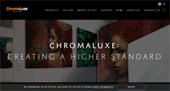 Desktop Screenshot of chromaluxe.com